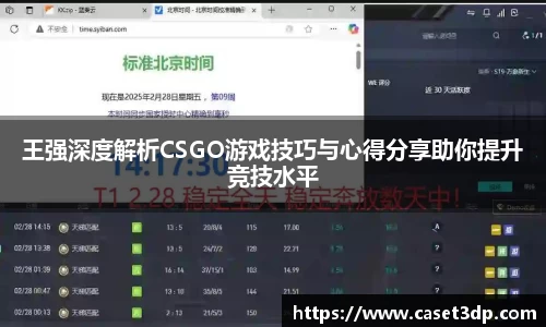 王强深度解析CSGO游戏技巧与心得分享助你提升竞技水平