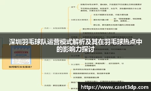 深圳羽毛球队运营模式解析及其在羽毛球热点中的影响力探讨