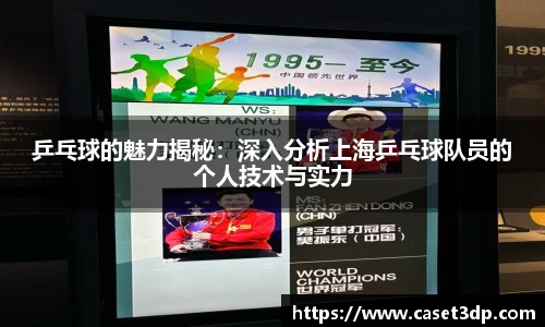 乒乓球的魅力揭秘：深入分析上海乒乓球队员的个人技术与实力