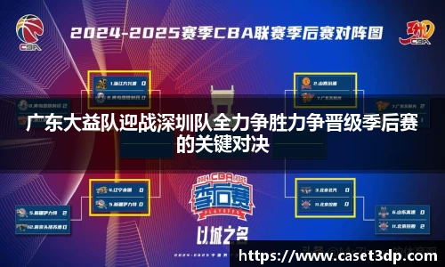 广东大益队迎战深圳队全力争胜力争晋级季后赛的关键对决